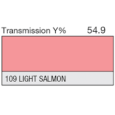 Lee 109 Light Salmon roll