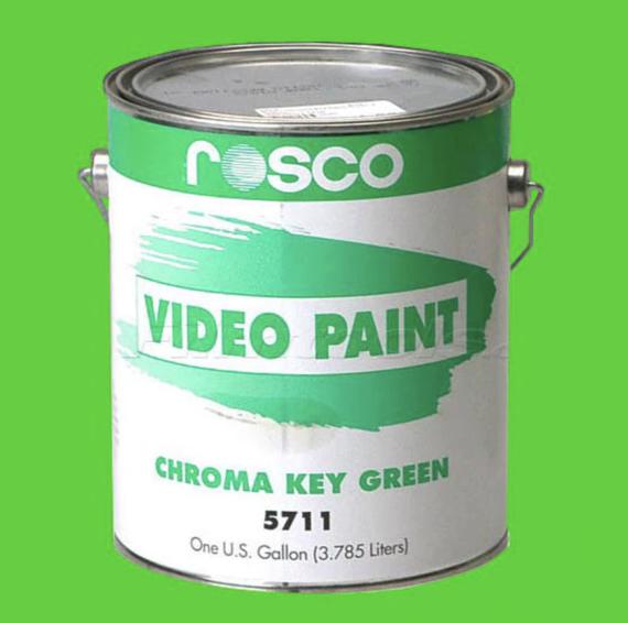 Rosco Chroma Key Paint - Green 3.79l