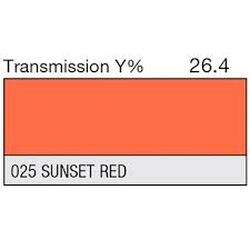 Lee 025 Sunset Red