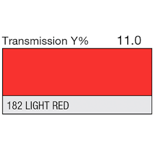 Lee 182 Light Red