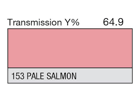 Lee 153 Pale Salmon Roll