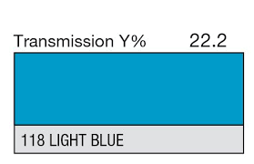 Lee 118 Light Blue