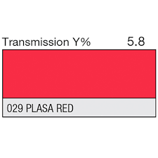 Lee 029 PLASA Red Roll