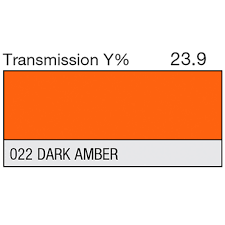 Lee 022 Dark Amber Roll