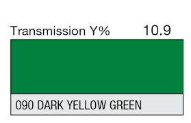 Lee 090 Dark Yellow Green roll