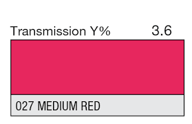 Lee 027 Medium Red Roll