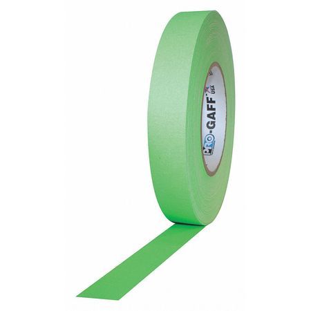 PRO GAFF® - FL GREEN Fluorescent Gaffer Tape - 1 inch x 25 yards (24mm x 22.8m)