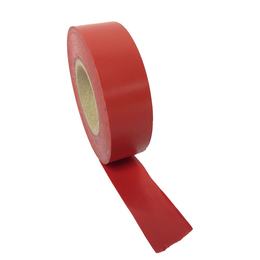 Red PVC Tape 19mm