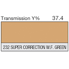 Lee 232 Super Correction W.F. Green to Tungsten