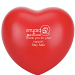 Cue One/ Studio@5 Bullet™ Heart shaped stress reliever
