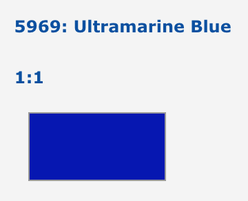 Rosco Supersat Paint Ultramarine Blue 5969 1 Litre
